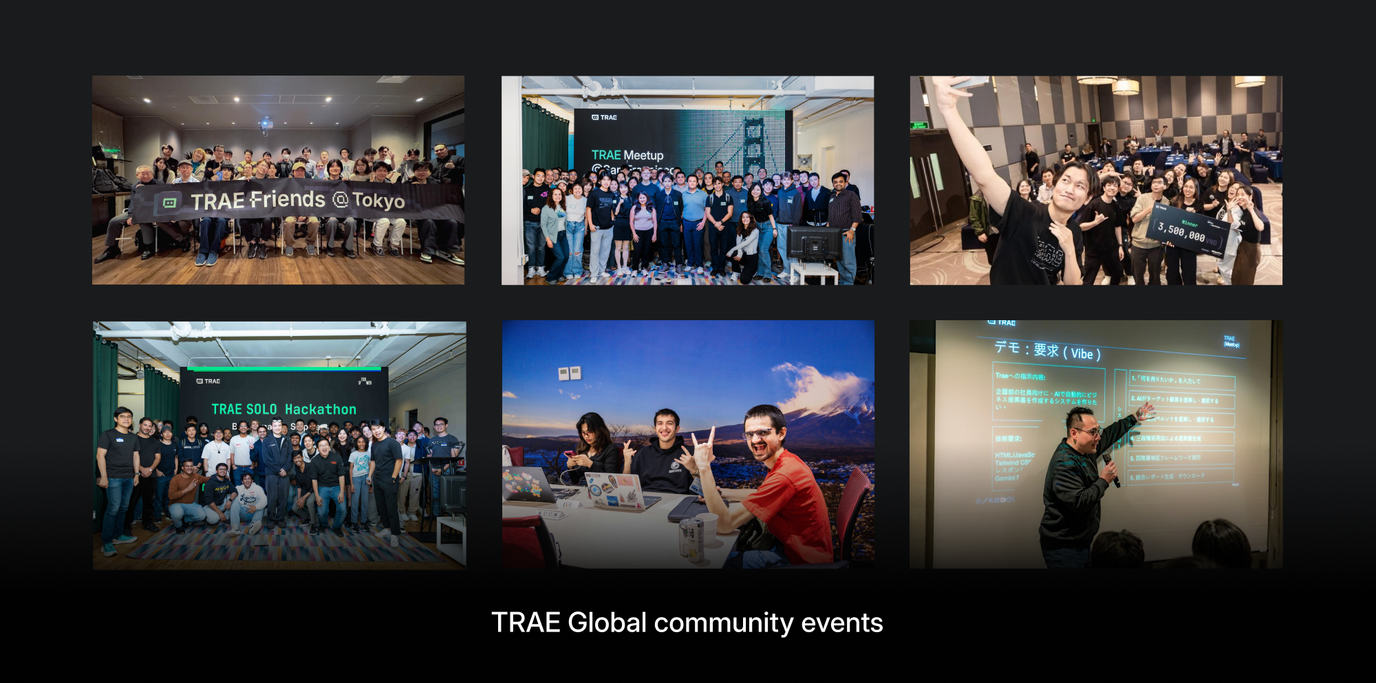 We got to watch developers turn ideas into shipped projects with TRAE ...