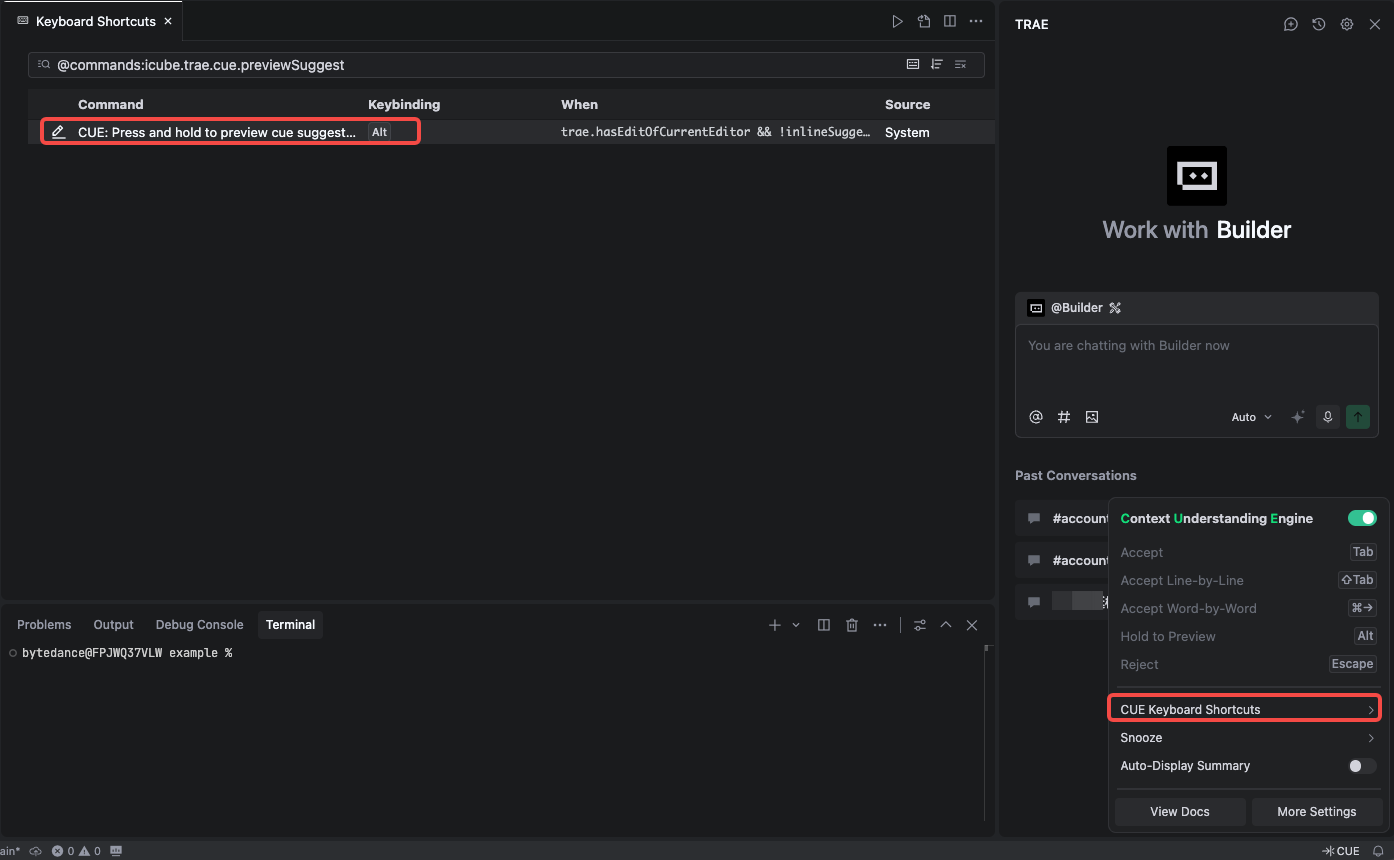 Changelog visual