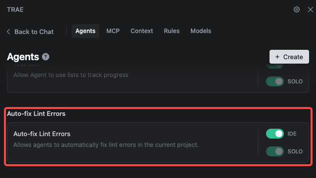 Changelog visual